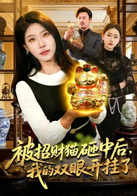 被招财猫砸中后，我的双眼开挂了短剧简介